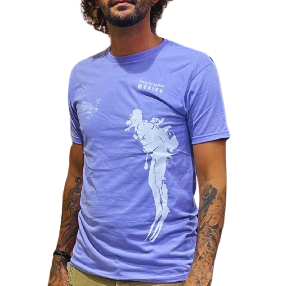 Turtle and Diver Xico Dive T-Shirt - Image 9