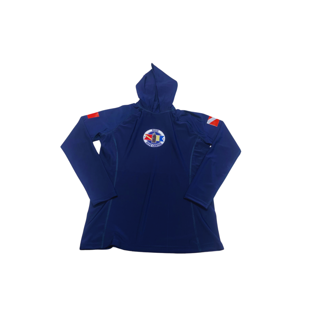 Xico Dive Center Rash Guard With Hood - Image 2