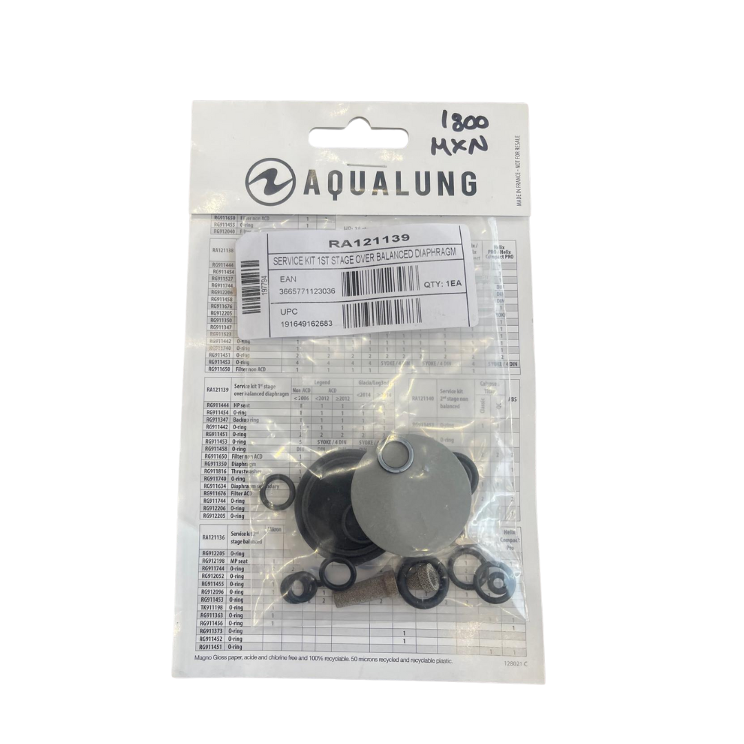 Aqualung Service Kit 1st Stage Over Balanced Diaphram - Image 3