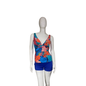 Blue Leaf Tankini