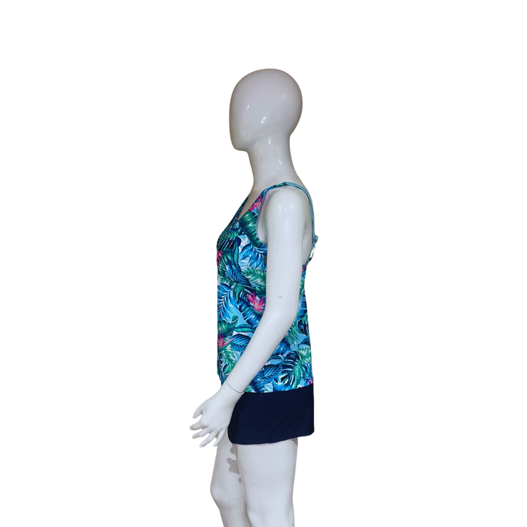 Blue and Navy Tankini - Image 2
