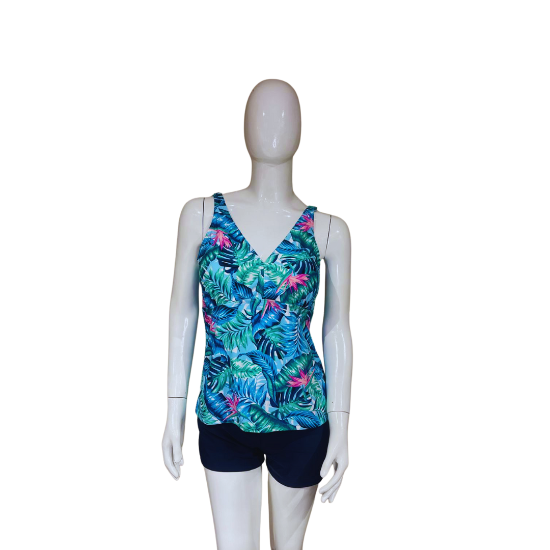Blue and Navy Tankini - Image 5