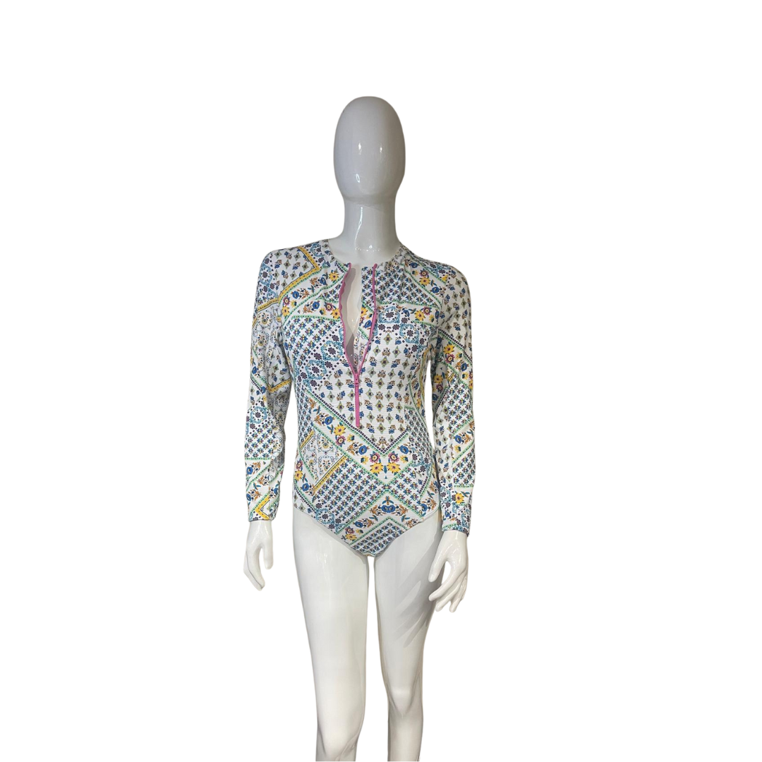 Floral Sports Onesie - Image 3