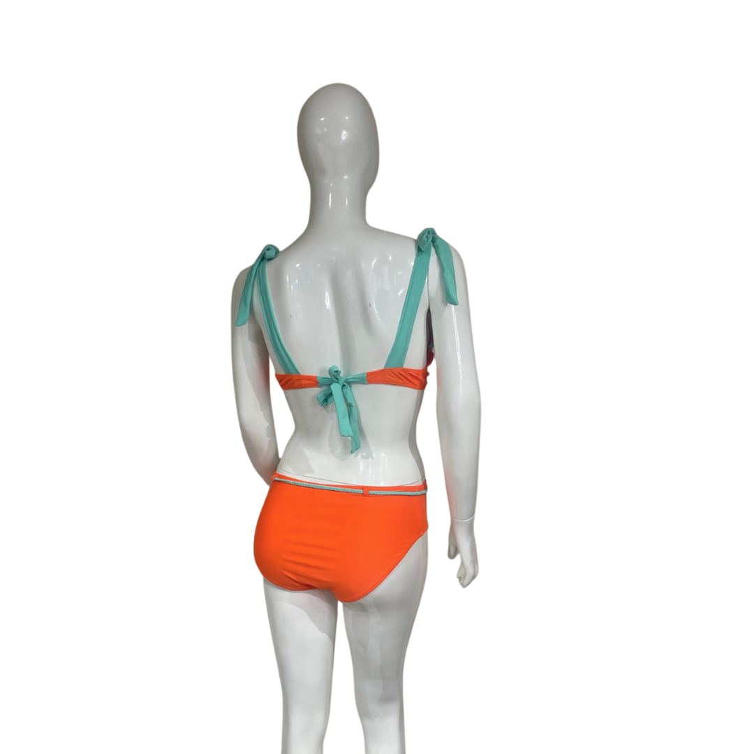 Orange and Green Bikini - Image 5