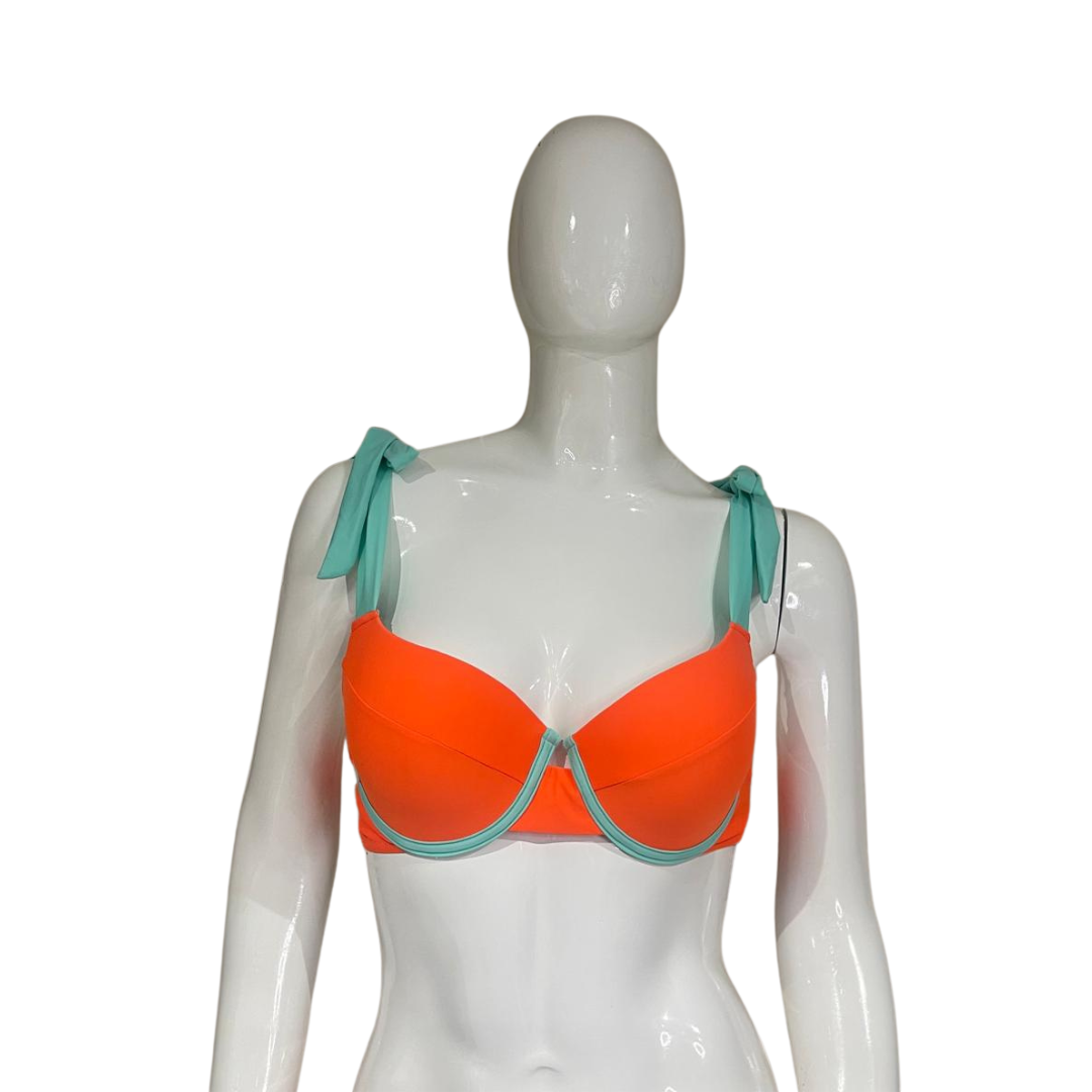 Orange and Green Bikini - Image 8
