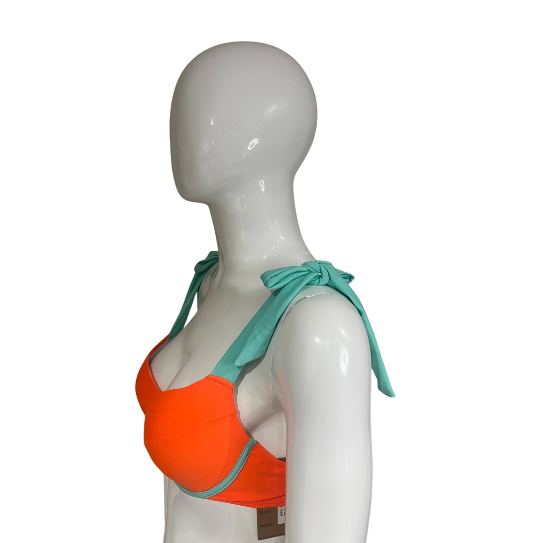 Orange and Green Bikini - Image 9